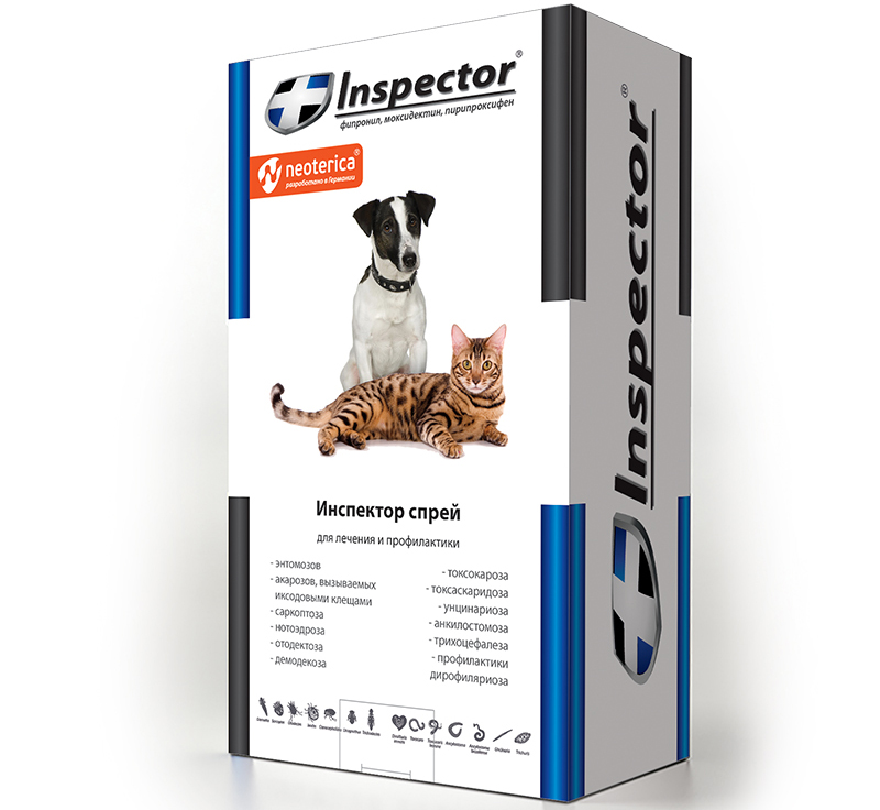 "инспектор" - капли для собак и для кошек. инструкция, отзывы, производитель