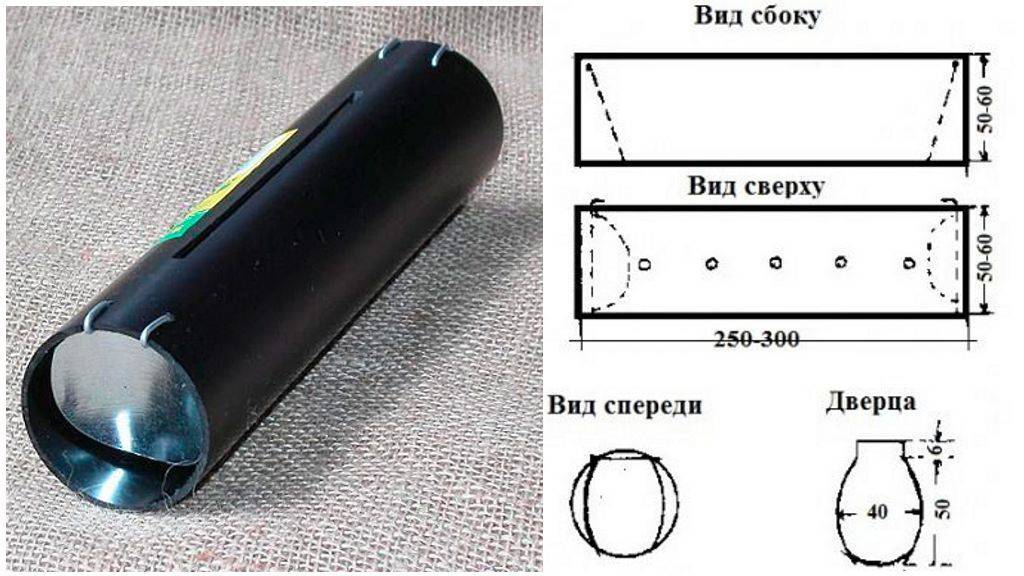 Живоловка для крыс своими руками чертежи и размеры