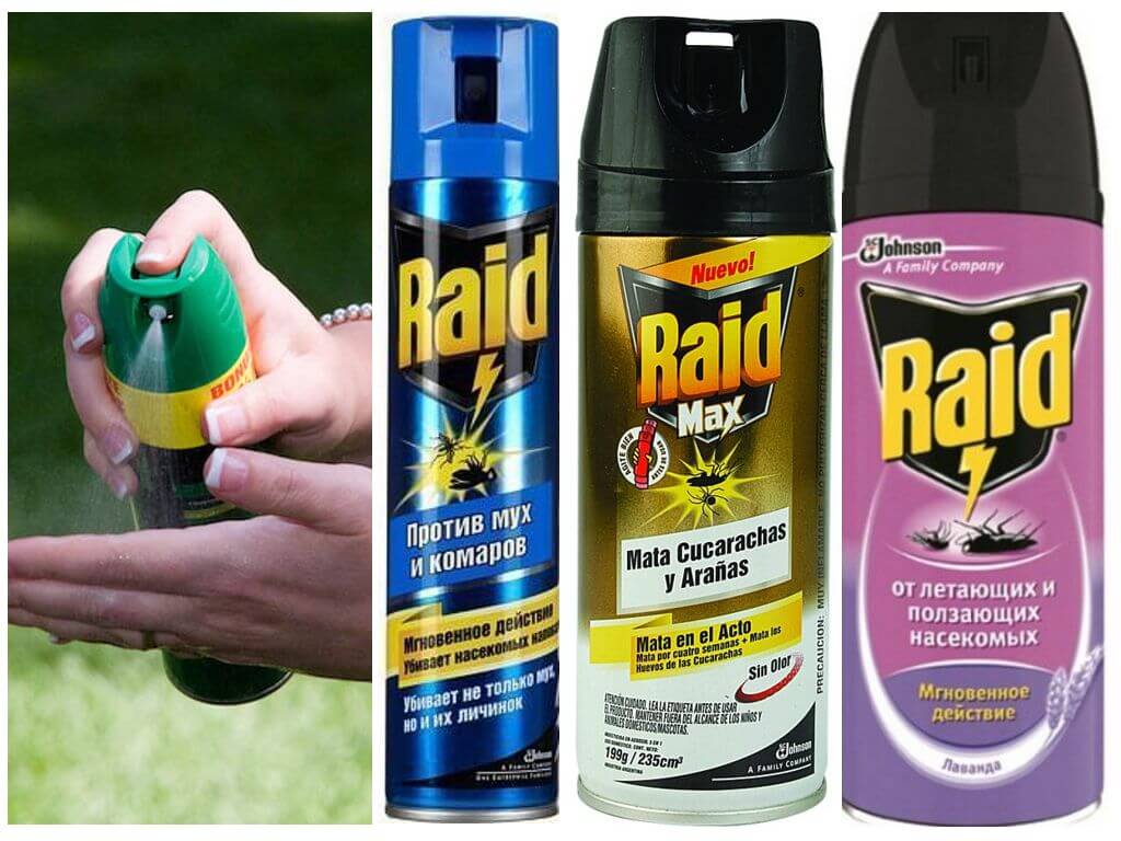 Инструкция по применению аэрозоля raid против летающих и ползающих насекомых