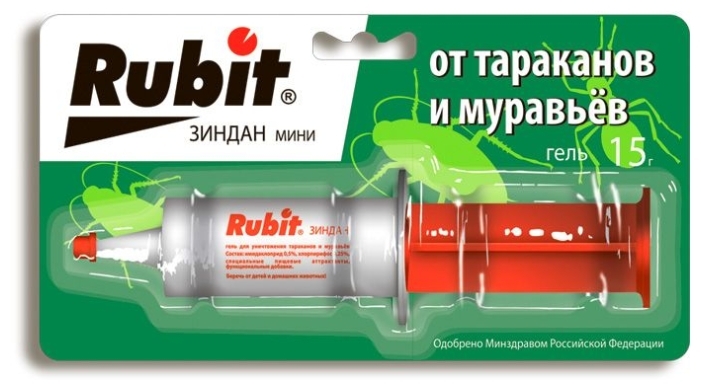 Rubit от тараканов: средство в виде геля, жидкости, инструкция, обзор
