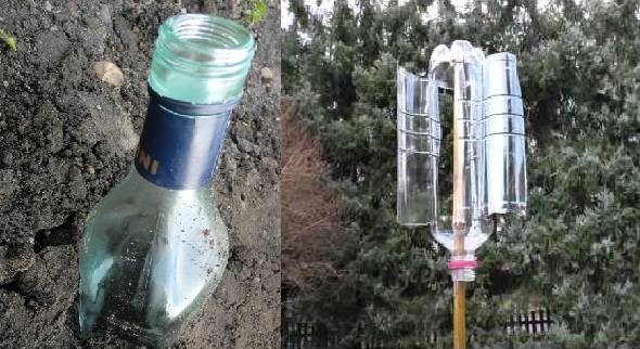 Как сделать отпугиватель кротов своими руками из пластиковой бутылки: фото, видео инструкция