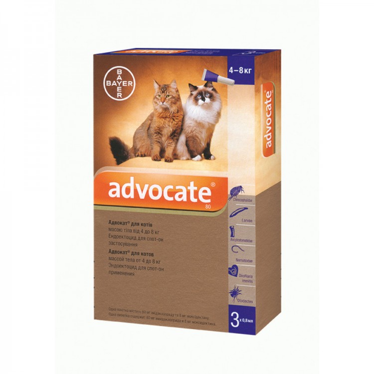 Адвокат для кошек: инструкция, цена, состав + отзывы ветеринаров и владельцев животных о препарате