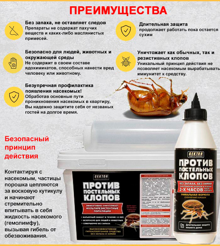 Proklopov.ru. инструкция по применению «гектор» от клопов важно знать?