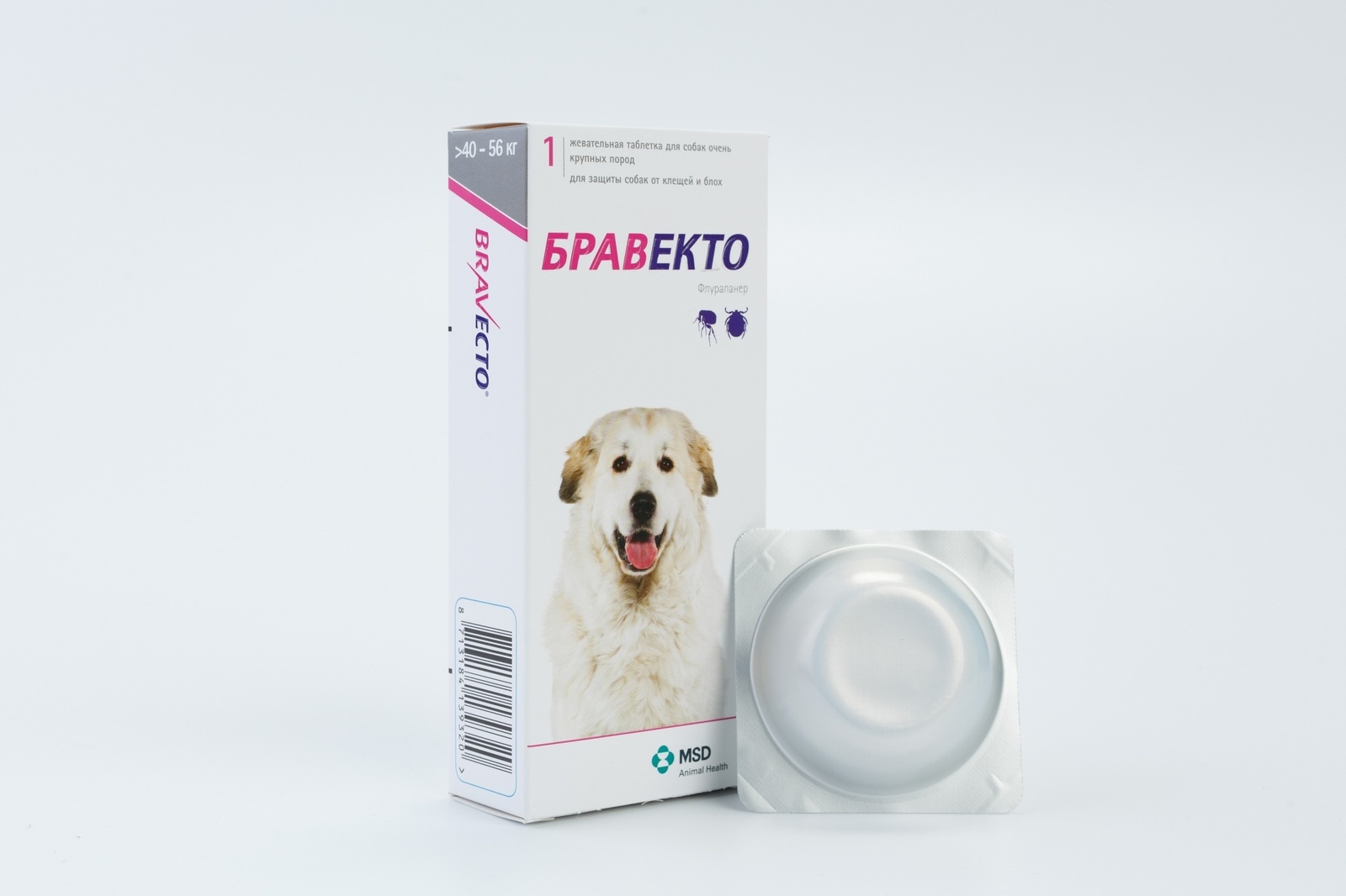 Использование таблетки от клещей и блох для собак бравекто