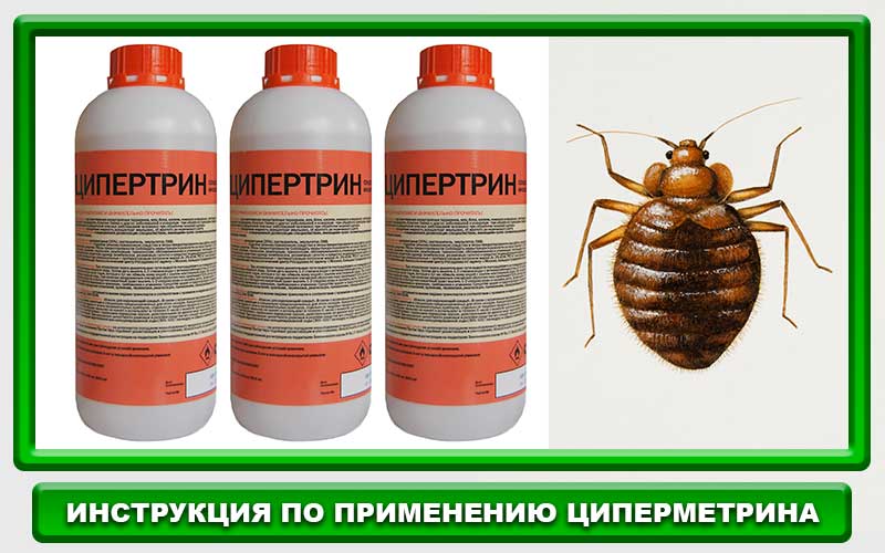 Циперметрин от тараканов