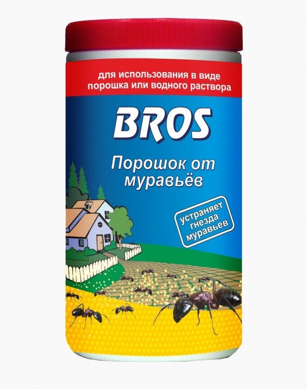 Купить bros (брос), 500 г порошок от муравьев