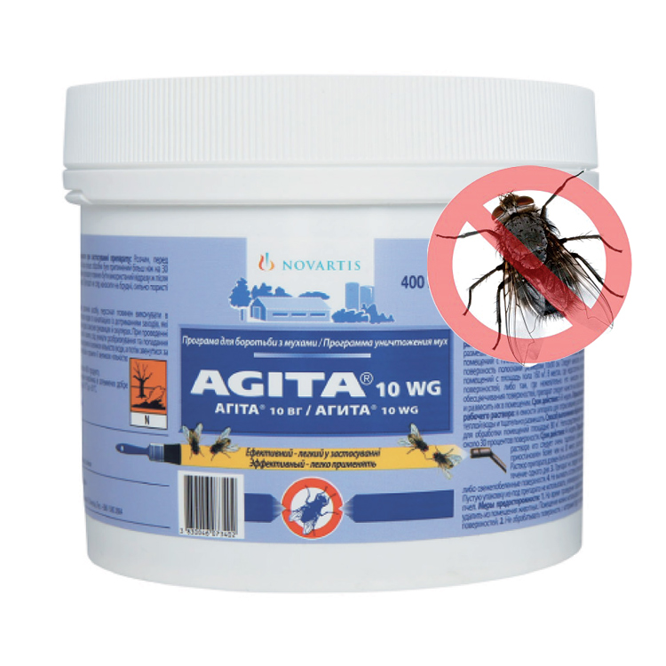 Инсектицидное средство от мух агита инструкия