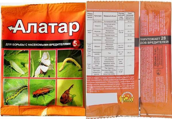 «алатар»: инструкция по применению препарата для борьбы с насекомыми