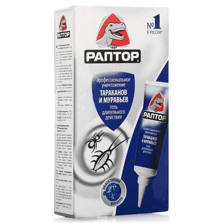 Гель от тараканов - глобол, раптор, комбат, домовой, дохлокс и другие