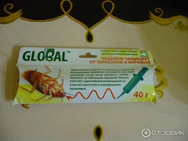 Средство globol от тараканов и еxil shaben pаste: описание немецкой пасты глобал, отзывы