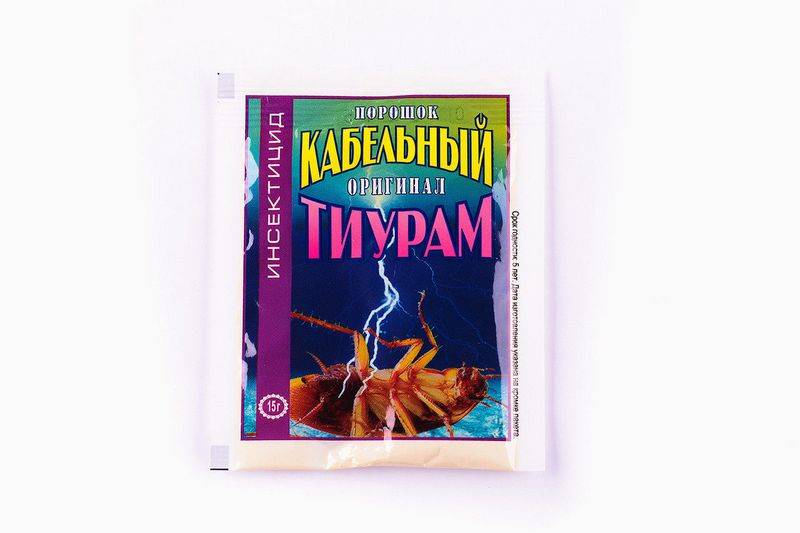 Препарат от тараканов тиурам: отзывы, описание, инструкция