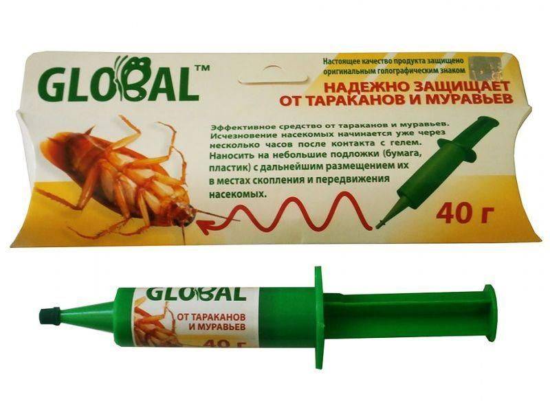 Глобал средство от тараканов: эффективный гель globol для уничтожения насекомых