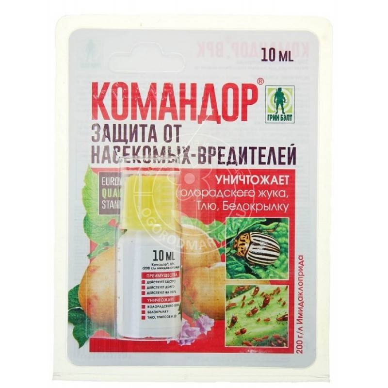 Препарат командор от колорадского жука: инструкция по применению