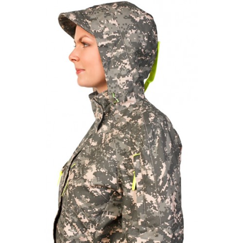 Женский противоэнцефалитный костюм Биостоп – Премиум, зеленый камуфляж