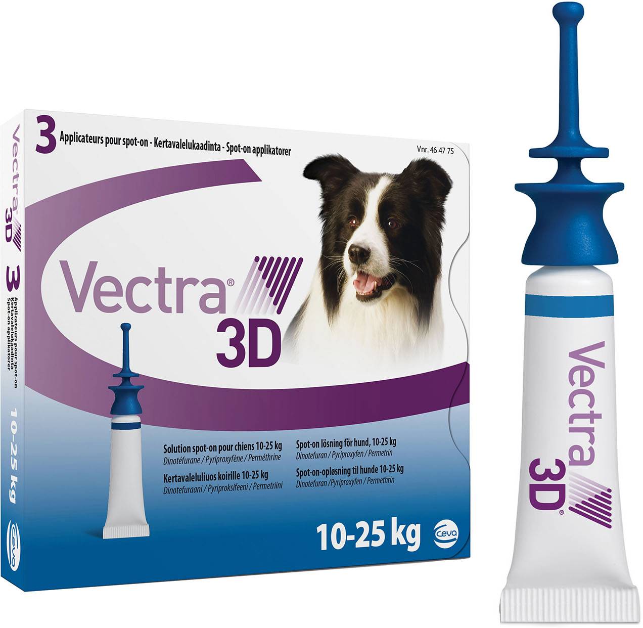 Вектра 3д (vectra 3d) капли от клещей и блох для собак