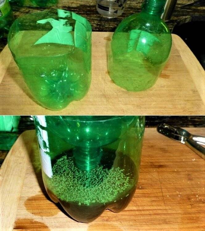 Как сделать ловушку для комаров из бутылки
