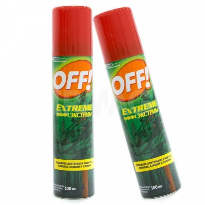 Off! (офф) extreme аэрозоль от комаров, клещей, слепней, 100 мл