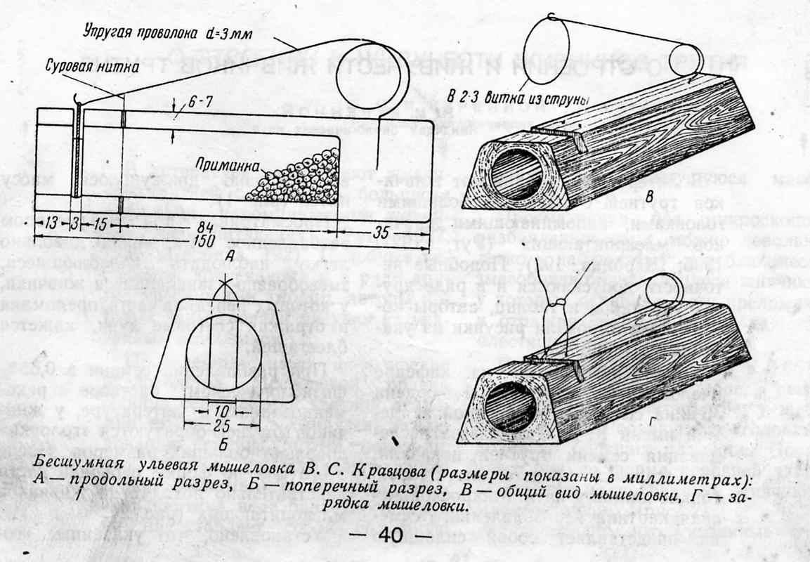 Ловушка для котов своими руками чертежи