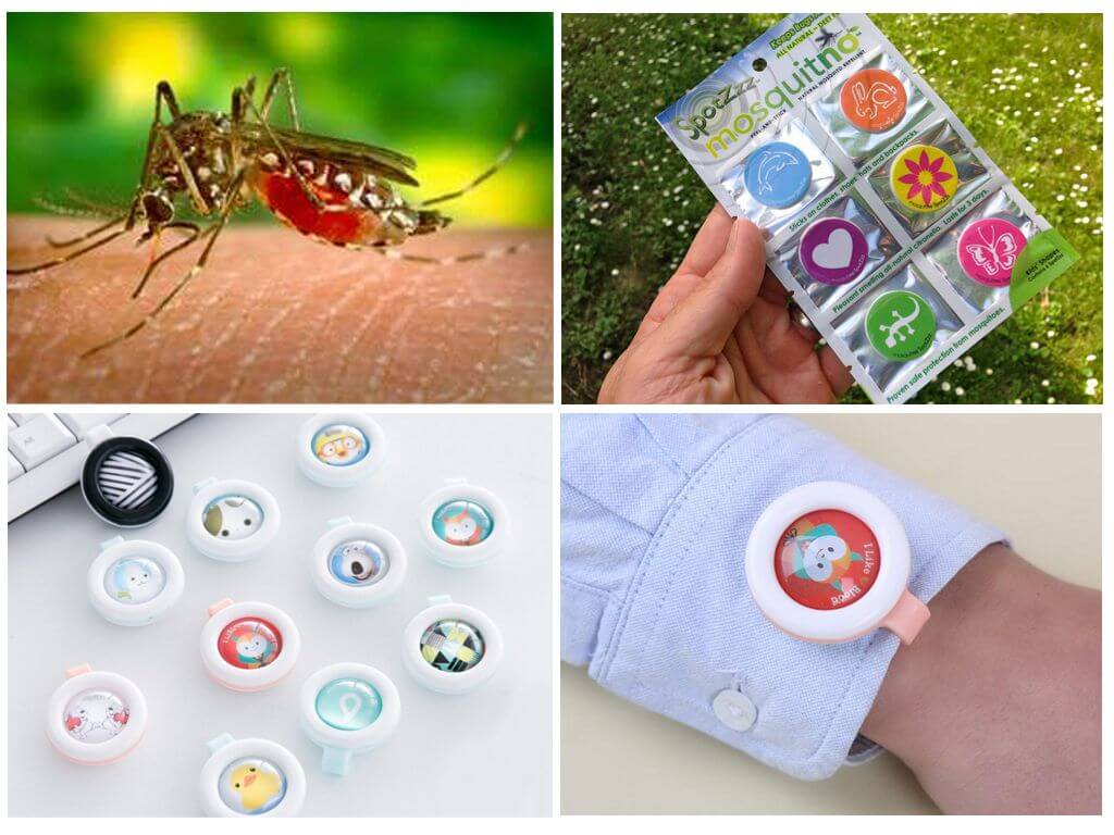 Наклейки от комаров для детей