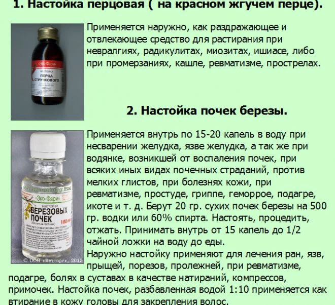 Любопытно что особенно действенным средством обработки. Лекарственные настойки. Настойка алкогольная.