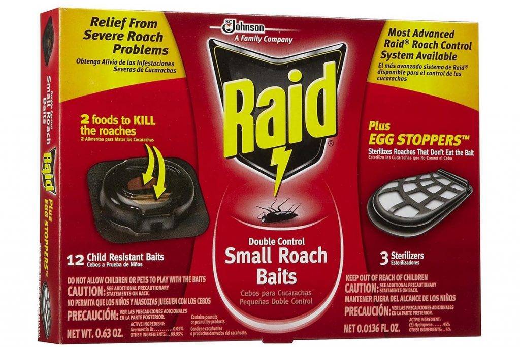 Средства от тараканов от торговой марки «рейд»: надежная защита при грамотном использовании